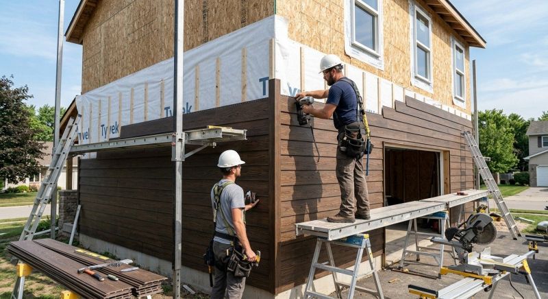 Faux Wood Siding Installation in Christiana, TN
